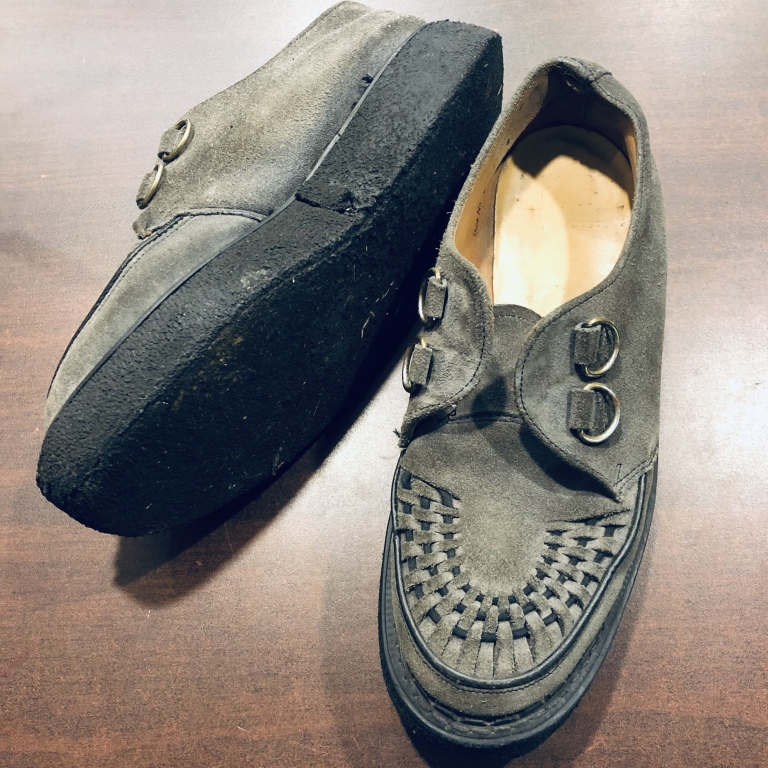 今とは違う靴底にとりかえる修理　［GEORGE COX］